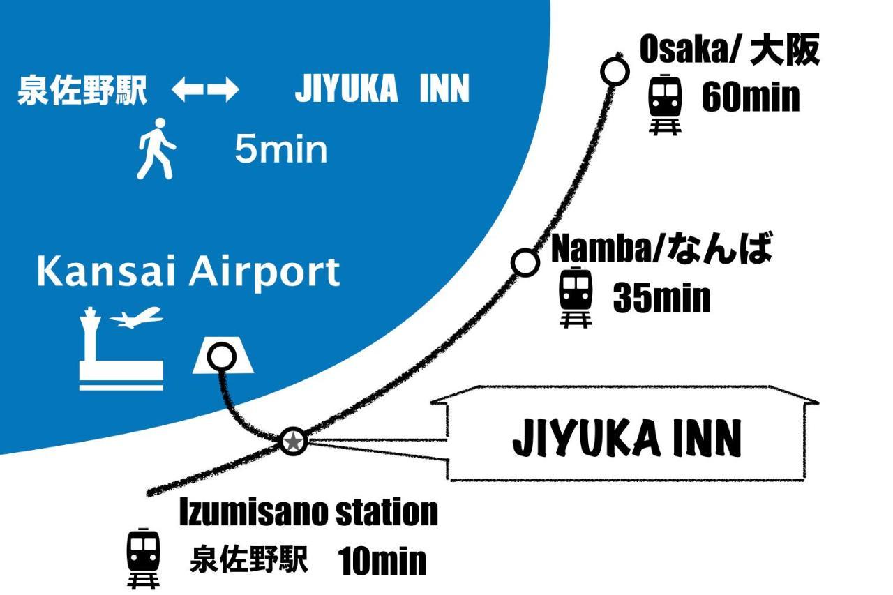 Jiyuka Inn Izumisano Eksteriør bilde